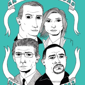 Law & Order SVU print 8x10&quot;