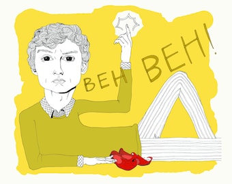 UK Komiker, James Acaster - 8 x 10 print