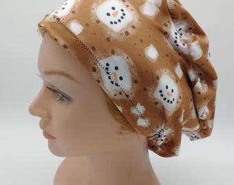 Christmas Reindeer - Scrub Hat: Several Styles in Buttery Soft Stretchy Fabric