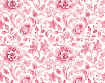 Scrub Hat - Nurse Hat - Surgeon Cap -  Pink Hawaiian Floral
