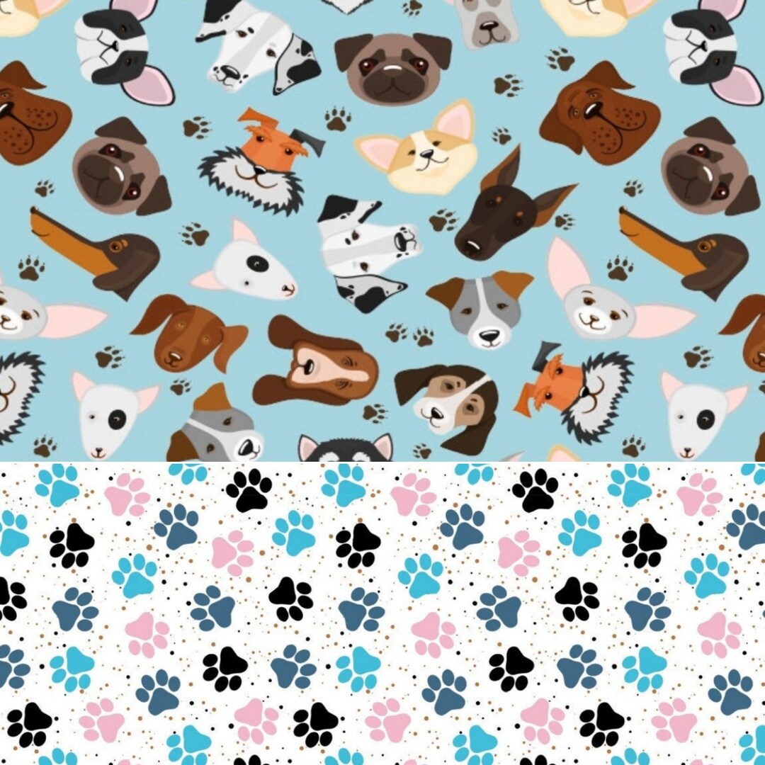 Scrub Hat Dogs Puppy Paws Dog Mom Scrub Hat Etsy