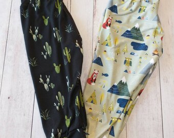 Boys Relaxed Joggers - Cactus - Outdoors