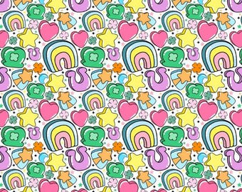 Retro Charms St Patty Scrub Hat - Nurse Hat