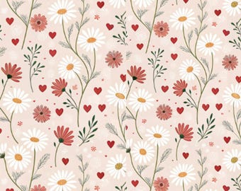 Valentine Floral Scrub Hat: Several Styles in Buttery Soft Stretchy Fabric