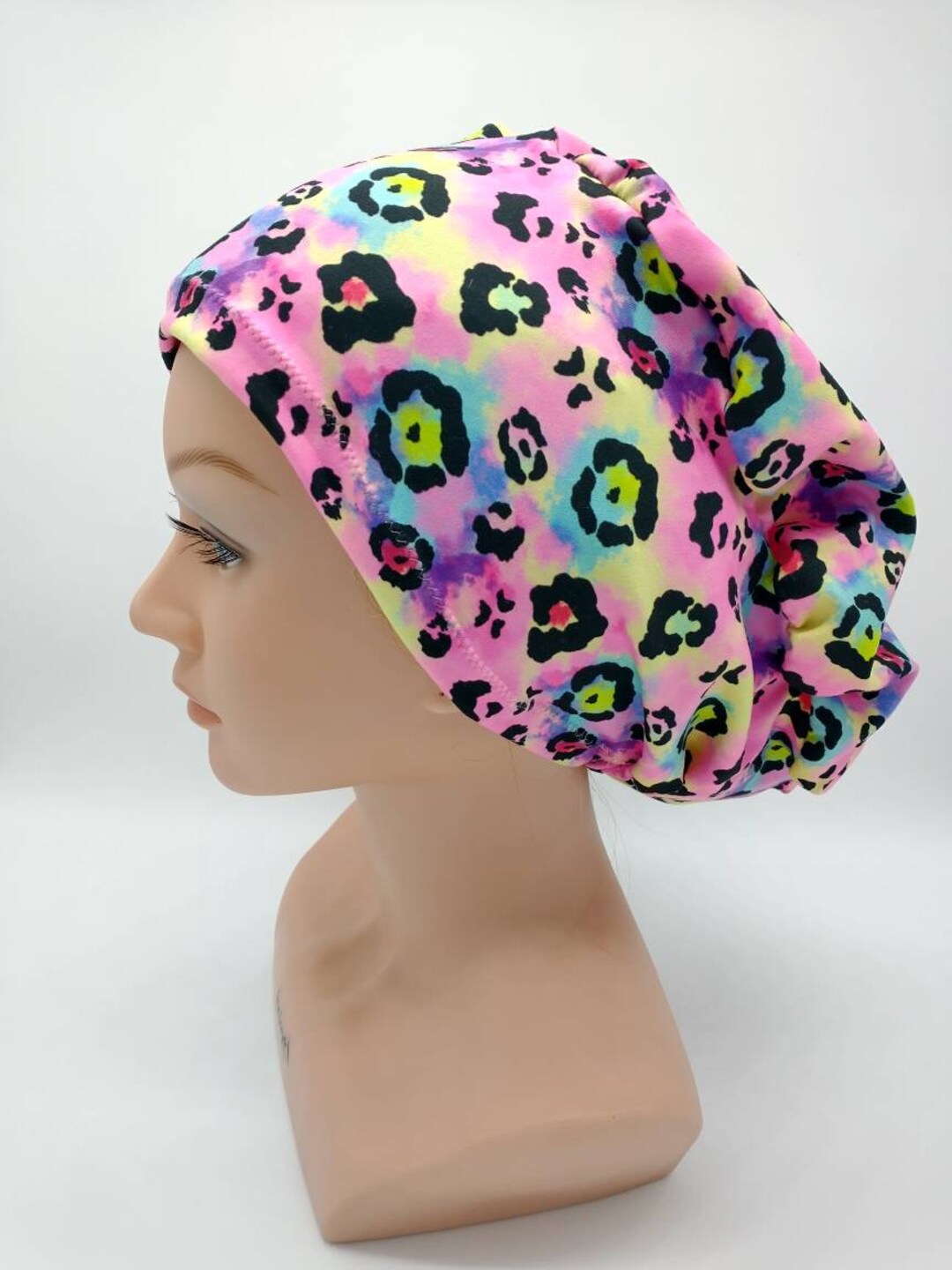 Scrub Hat Nurse Hat Leopard Patterns Etsy