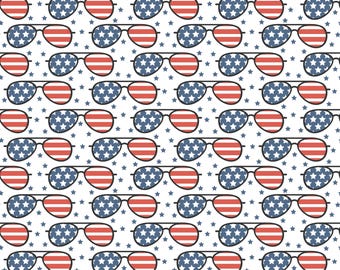 Patriotic Shades Scrub Hat - Nurse Hat