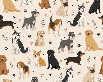 Dog Lover Scrub Hats in Multiple Styles