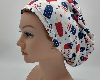 Scrub Hat - Nurse Hat - Summer - Popcicle