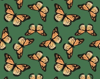 Green Butterfly Scrub Hat: Multiple Styles