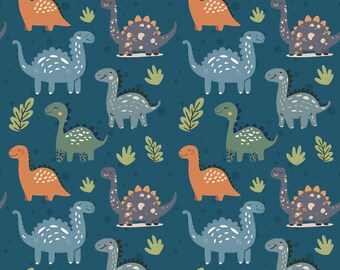 Dino Scrub Hat - Teal Green Orange Dinosaur Scrub Haat - Raar