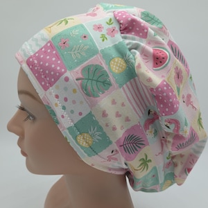 Retro Summer Patches Scrub Hat in Multiple Styles