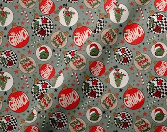 Ornament Green Guy Scrub Hat: Several Styles in Buttery Soft Stretchy Fabric