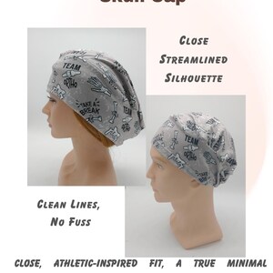 May include: Gray skull cap with a print of bones and the text "Team Ortho" and "Take a Break".