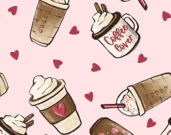 Coffee Lovers Scrub Hat: Colorful Healthcare Hat in Multiple styles