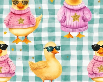 Cool Chick checkered Scrub Hat : Multiple Styles