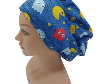 Video Game Scrub Hat - Nurse Hat - 80's Arcade