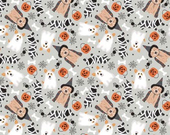 Halloween Dog Scrub Hat