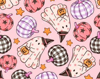 Cottage Checkered Ghost Scrub Hat
