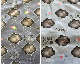 Black Cloud Scrub Hat in Multiple Styles