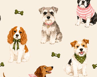 Preppy Pups Scrub Hats in Multiple Styles