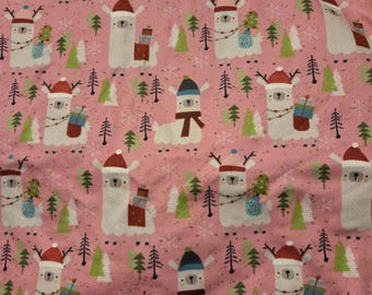 Pink Llama Drama Scrub Hat: Several Styles in Buttery Soft Stretchy Fabric