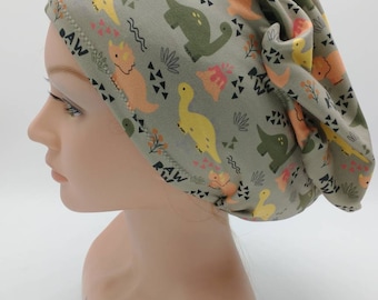 Scrub Hat - Nurse Hat - Dinosaurs - Dino