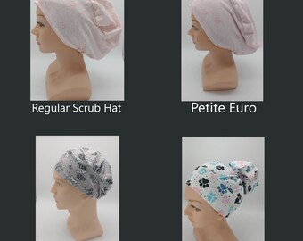 Wooly Cow Scrub Hat - Floral BoHo Western Scrub Hat