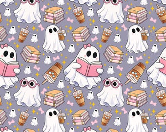 Bookish Ghost Scrub Hat