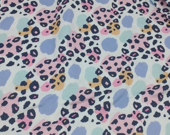 Leopard Euro Scrub Hat - Nurse Hat -80's Purple Leopard  Patterns