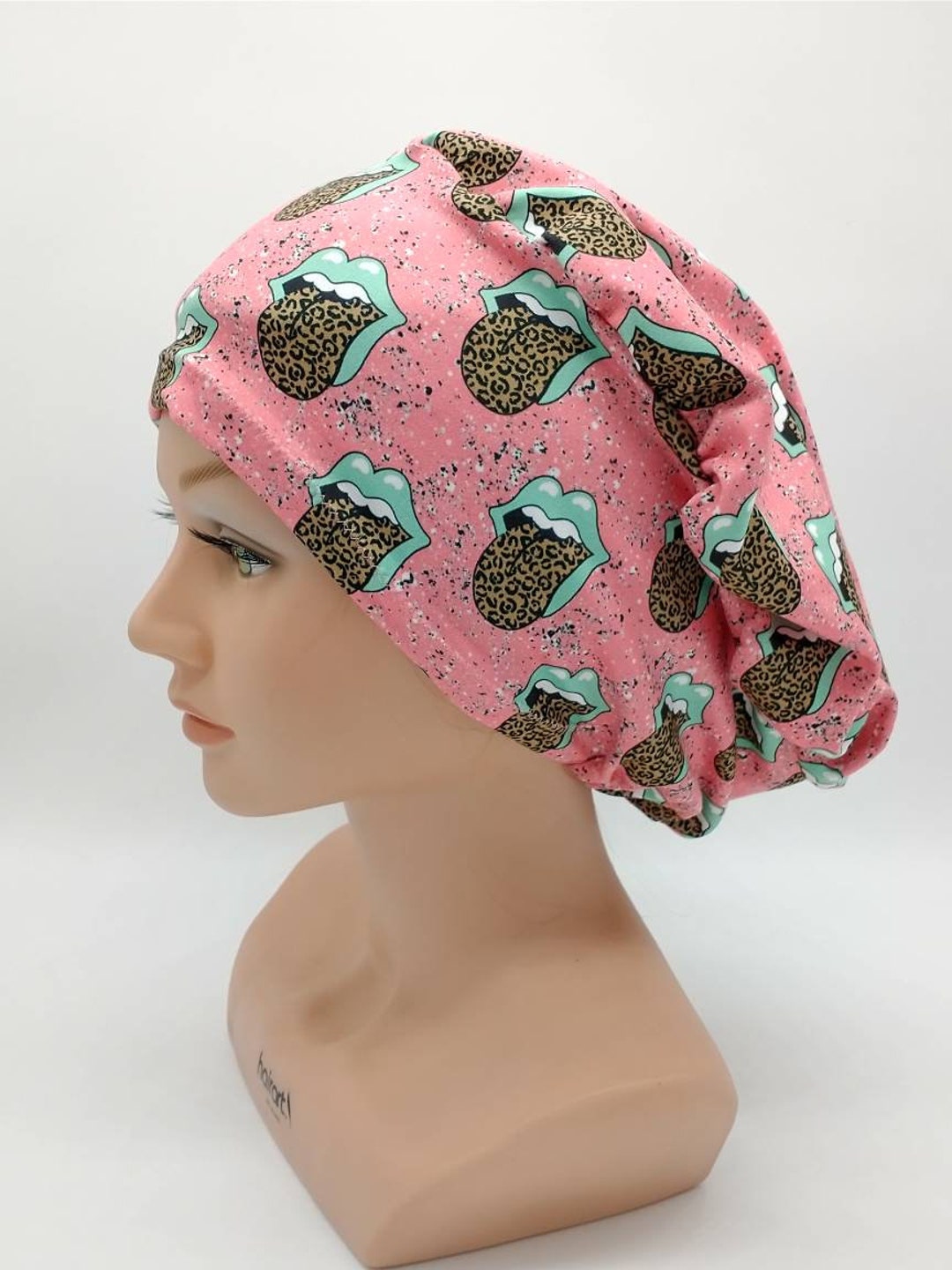 Scrub Hat Nurse Hat Surgeon Cap Rock N Roll Work Out Etsy