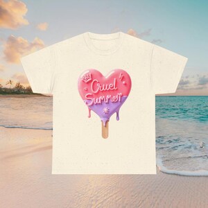 Cruel Summer Tee, Fun Summer T-Shirt, Cute Graphic Shirt, Beachwear