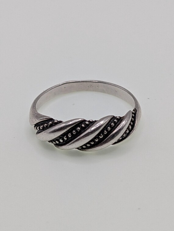 Vintage Soviet Ring - Unique Silver Ring - Women … - image 5