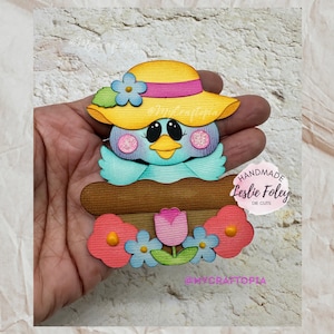 Summer Spring Bird Premade Scrapbooking Embellishment Paper Piecing Die Cuts Card Scrapbook