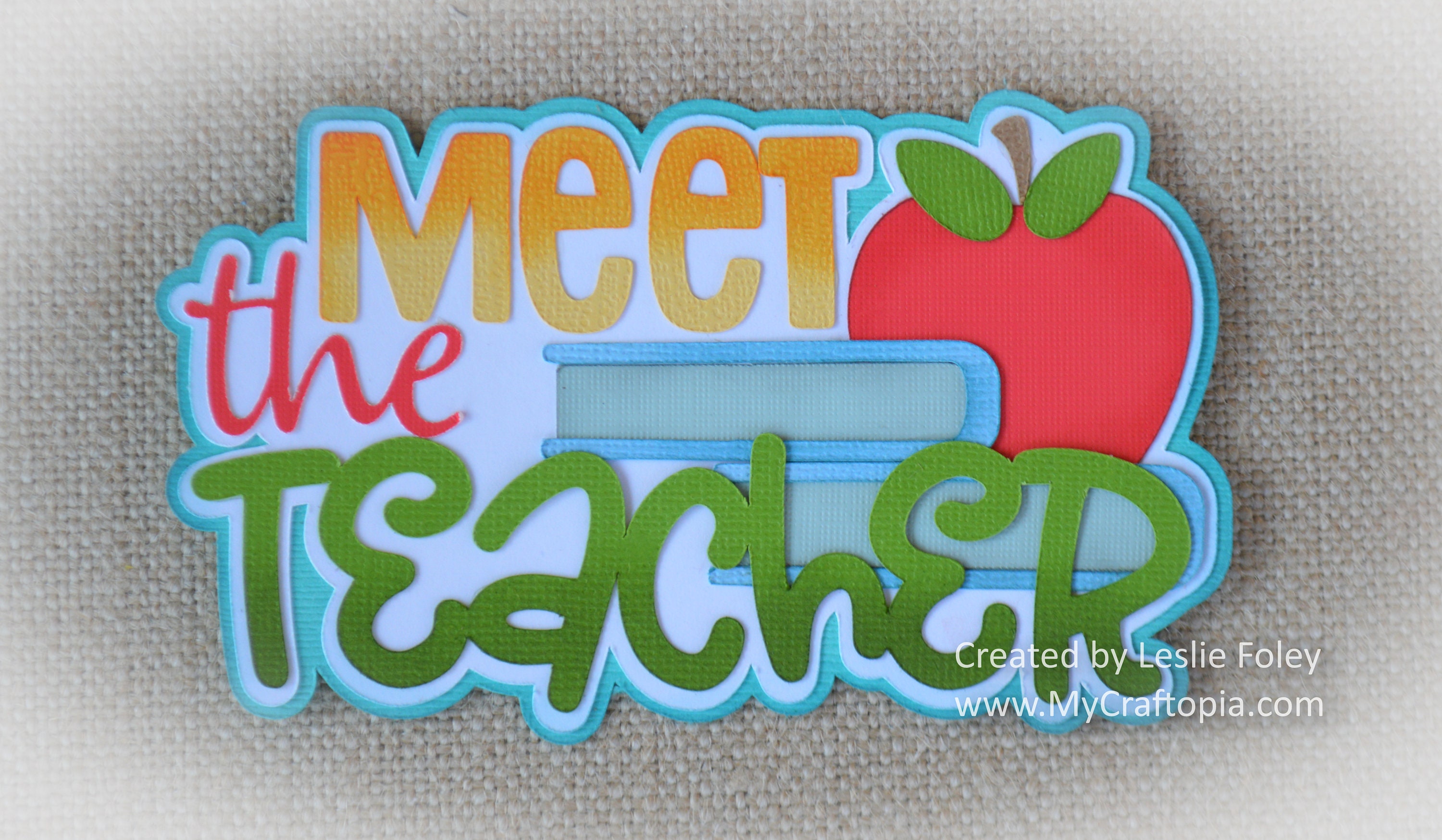 Meet With The Teacher Clipart