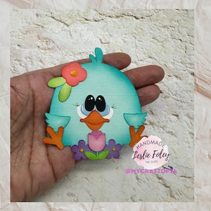 Summer Spring Bird Premade Scrapbooking Embellishment Paper Piecing Die Cuts Card Scrapbook