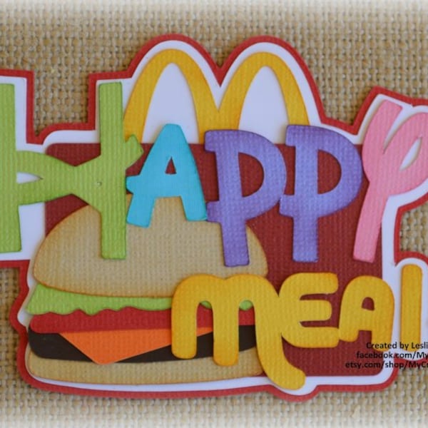 Mcdonalds Scrapbook - Etsy