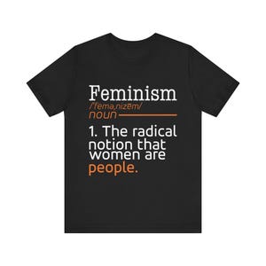 Feminism Definition - Equality for All Unisex Jersey Short Sleeve Tee