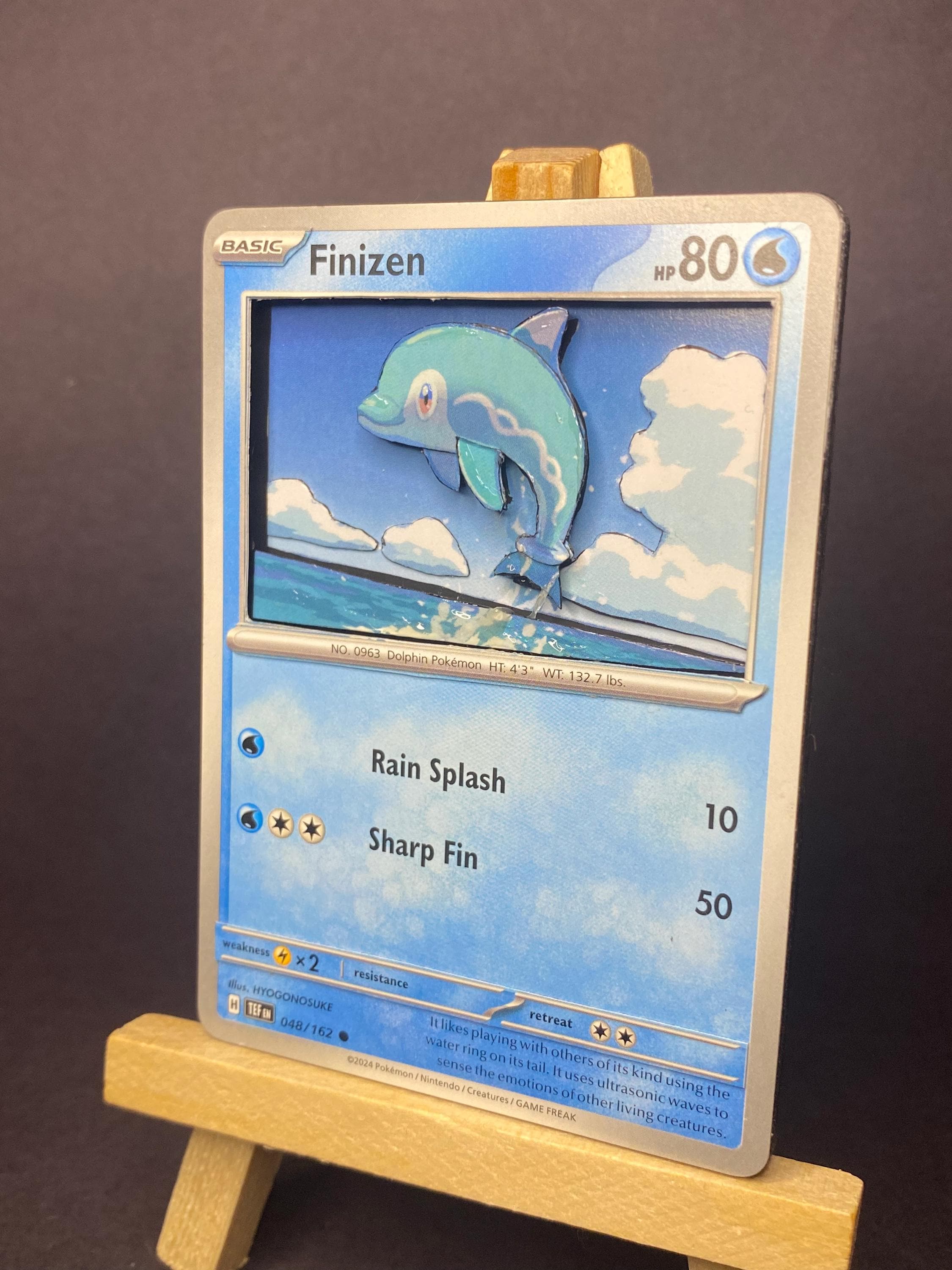 3D Pokmon Cards - Etsy