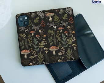 Forest Nature wallet case for iPhone 11 12 Pro iPhone 16 14 15 Pro Max Google Pixel 6a 9 8 7 6 Pro Samsung S24 S22 Ultra S23 S21 fe A15 hm20