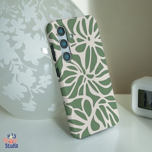 Abstrakte Blumen Hülle für Samsung Galaxy S24 S22 Ultra Samsung A55 A16 5g A35 Samsung S21 FE Samsung S20 S10 Note 20 Samsung A15 A05 A54 hm12