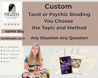 Custom Tarot Reading – Personalized Love Career and Life PDF