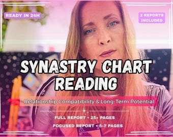 Synastry Chart Reading – Relationship Compatibility Astrology PDF