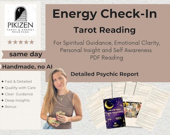Energy Check-In Tarot Reading – Emotional and Spiritual Clarity PDF