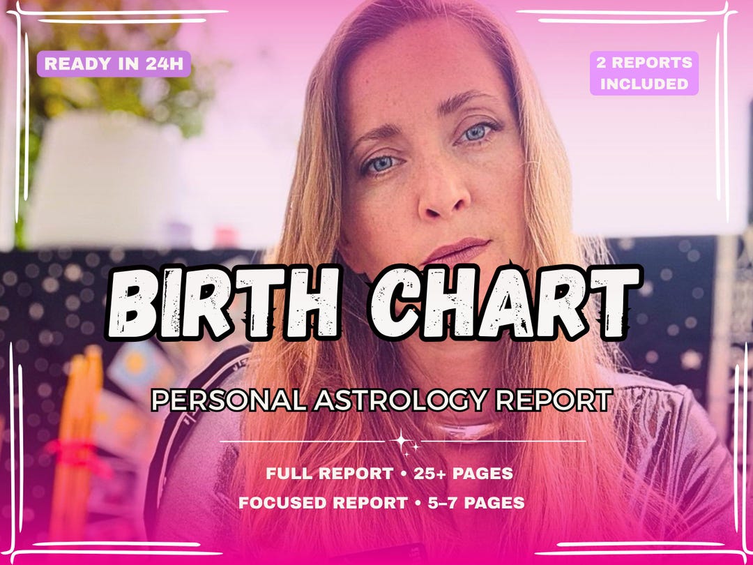 Personalized Birth Chart Reading | Natal Chart Analysis for Love ...