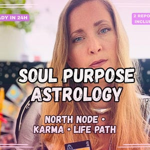 North Node Astrology Reading, Soul Purpose Life Path Reading, Karma Astrology, South Node Reading PDF