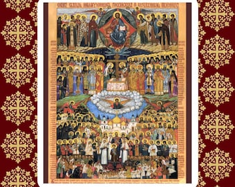 Synaxis of the New Martyrs and Confessors Orthodox Icon | Faith Under Persecution | 20th Century Christian Martyrs