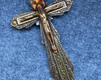 日本の隠れキリシタンの十字架 江戸時代の侍のキリスト 18 世紀の