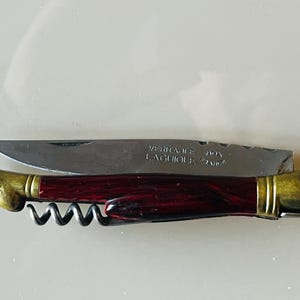 Vintage LAGUIOLE VERITABLE Pocket Knife, France