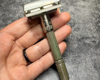 Vintage Gillette Fatboy Adjustable Safety Razor – Made in USA