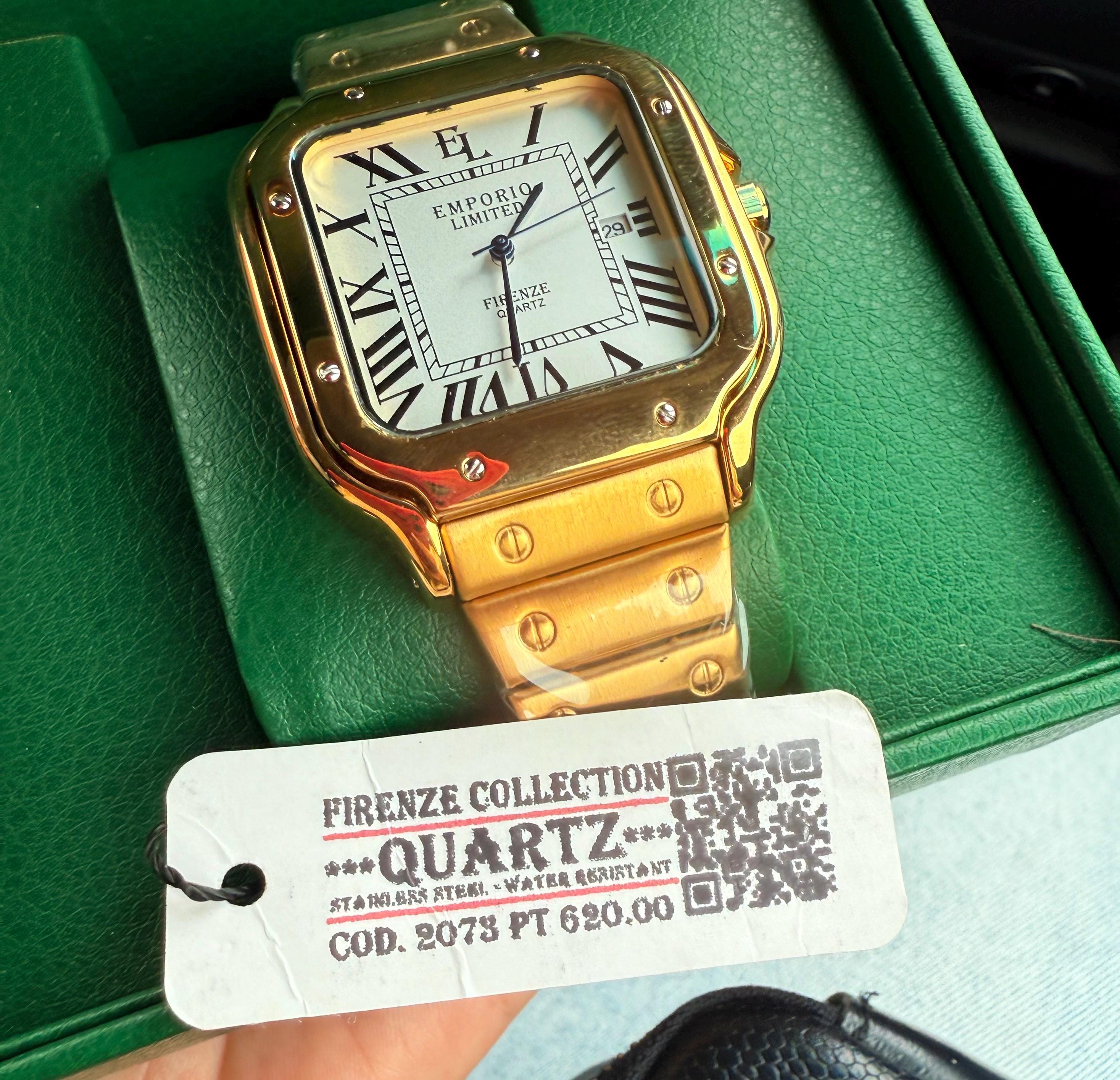 Montre Bracelet Homme Emporio Firenze Collection - Mouvement Quartz - Neuf Avec étiquettes